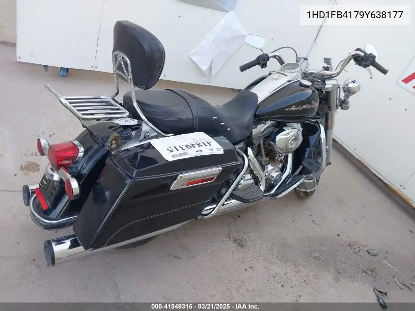 2009 Harley-Davidson Flhr VIN: 1HD1FB4179Y638177 Lot: 41849315