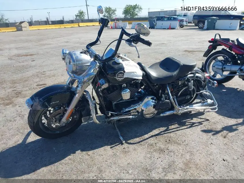 2009 Harley-Davidson Flhrc VIN: 1HD1FR4359Y666666 Lot: 42151758