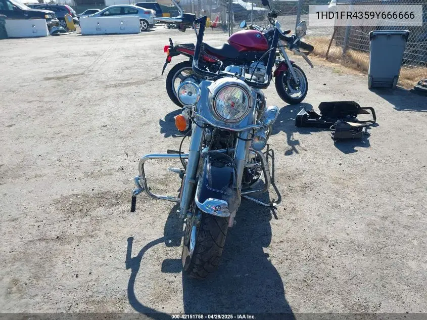 2009 Harley-Davidson Flhrc VIN: 1HD1FR4359Y666666 Lot: 42151758