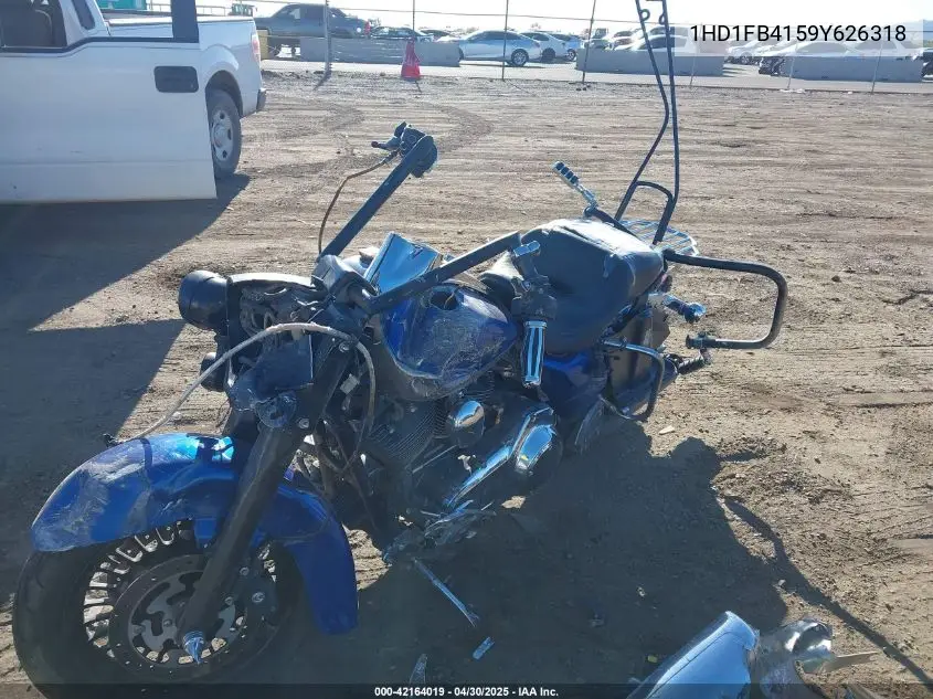 2009 Harley-Davidson Flhr VIN: 1HD1FB4159Y626318 Lot: 42164019