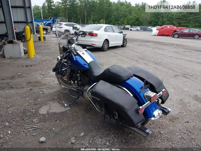 2010 Harley-Davidson Flhrc VIN: 1HD1FR412AB608858 Lot: 42527059