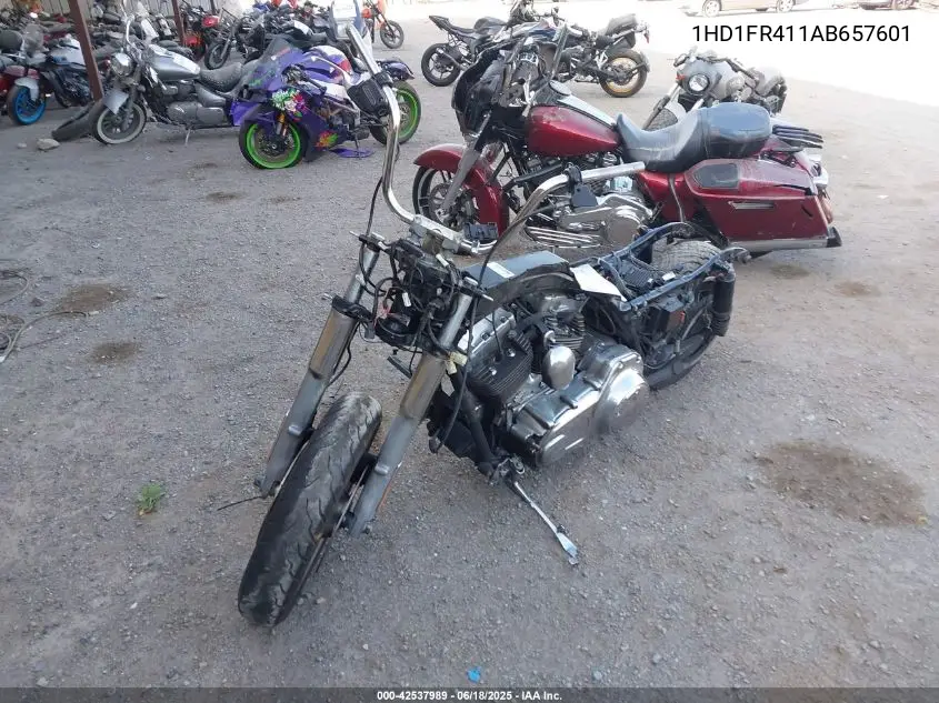 2010 Harley-Davidson Flhrc VIN: 1HD1FR411AB657601 Lot: 42537989