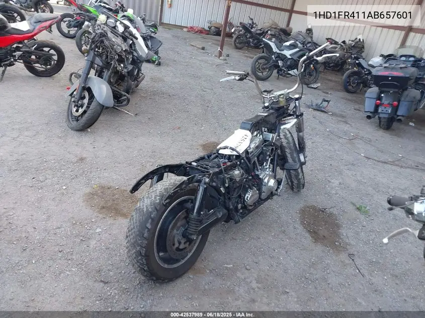 2010 Harley-Davidson Flhrc VIN: 1HD1FR411AB657601 Lot: 42537989