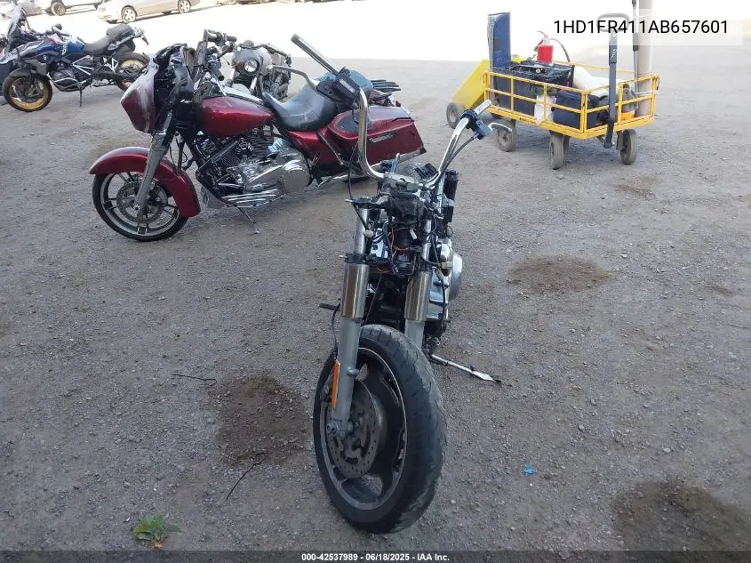 2010 Harley-Davidson Flhrc VIN: 1HD1FR411AB657601 Lot: 42537989