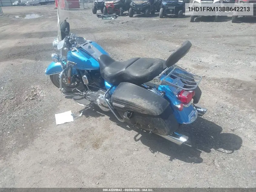2011 Harley-Davidson Flhrc VIN: 1HD1FRM13BB642213 Lot: 42209842