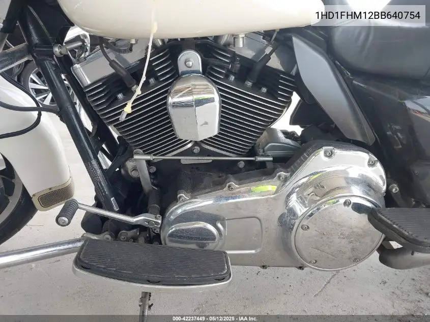 2011 Harley-Davidson Flhp VIN: 1HD1FHM12BB640754 Lot: 42237449