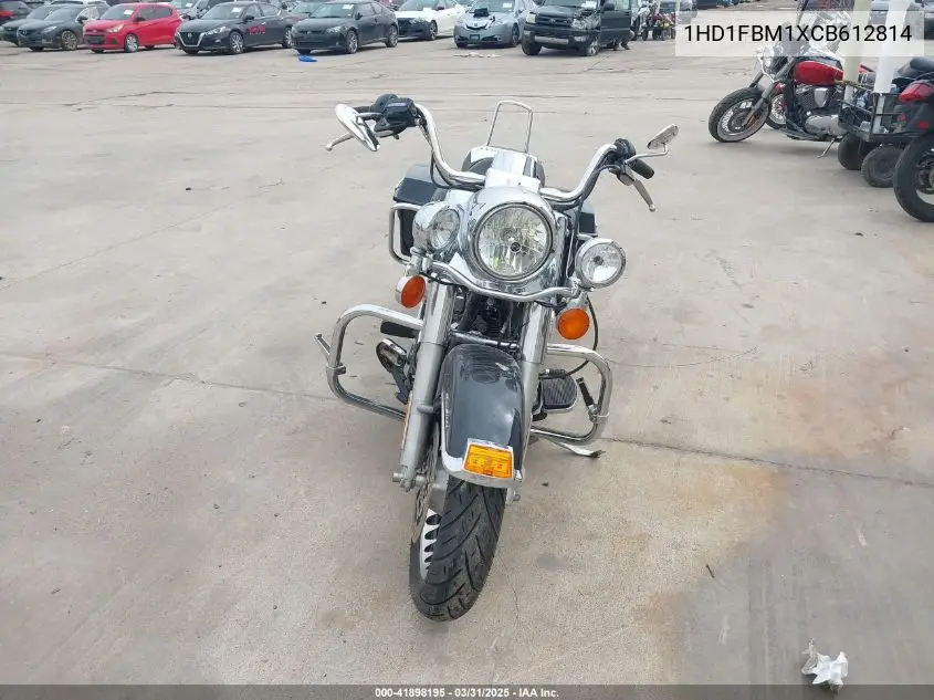 2012 Harley-Davidson Flhr Road King VIN: 1HD1FBM1XCB612814 Lot: 41898195