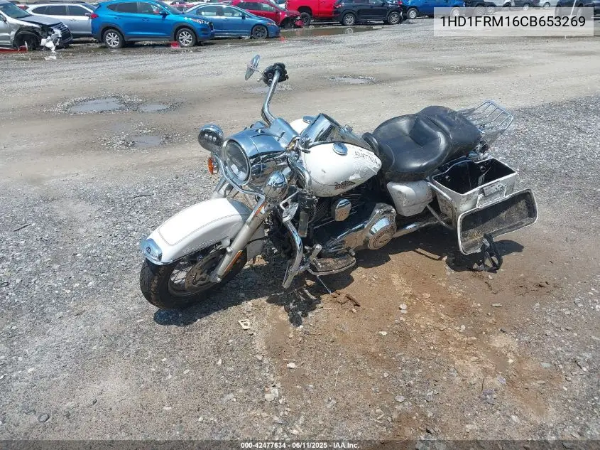 2012 Harley-Davidson Flhrc Road King Classic VIN: 1HD1FRM16CB653269 Lot: 42477634
