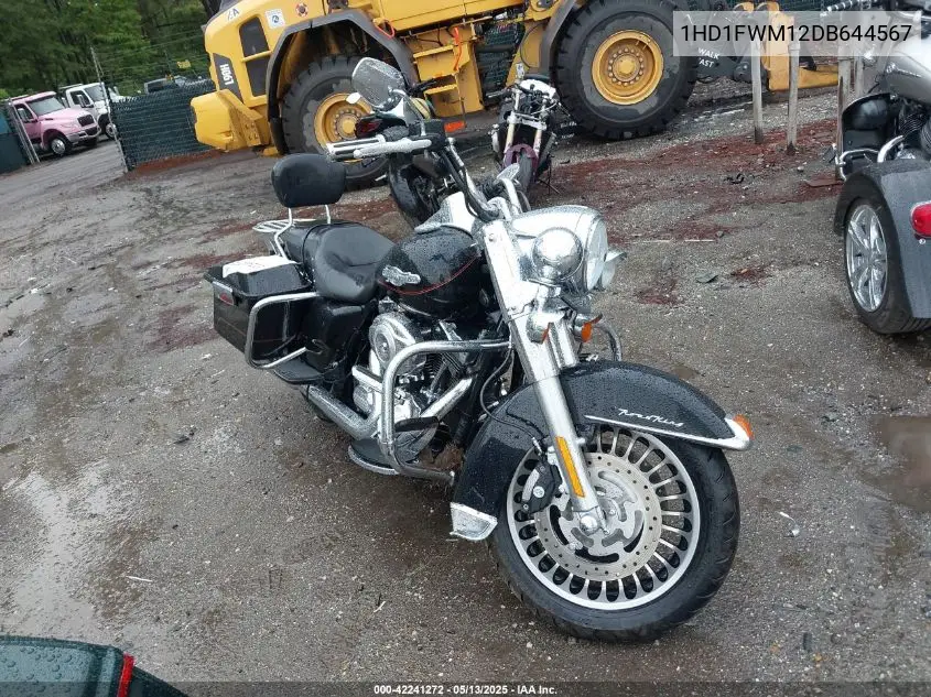 2013 Harley-Davidson Flhr Shrine VIN: 1HD1FWM12DB644567 Lot: 42241272