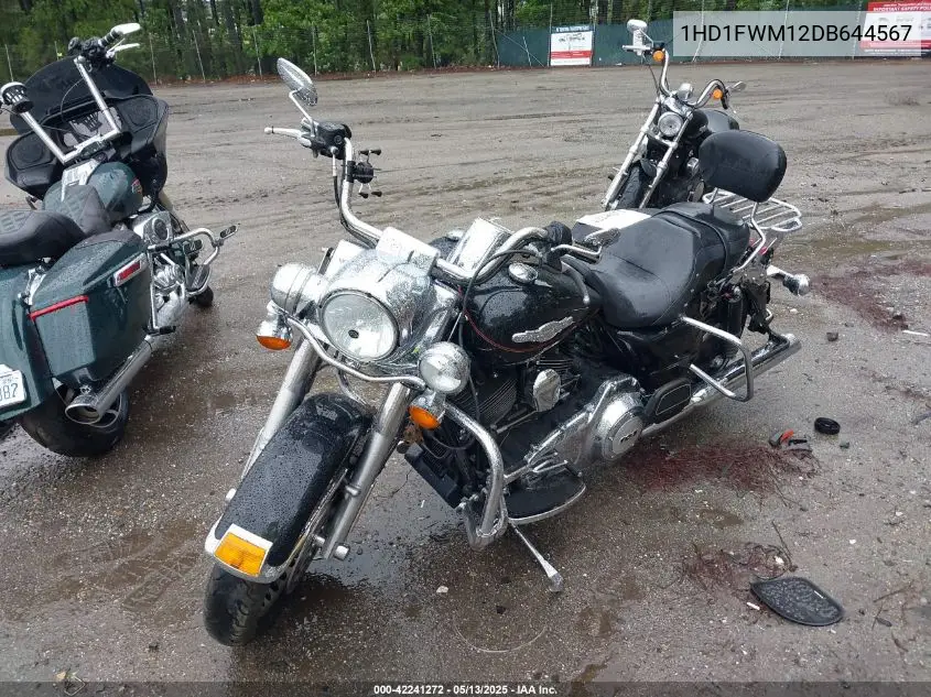 2013 Harley-Davidson Flhr Shrine VIN: 1HD1FWM12DB644567 Lot: 42241272