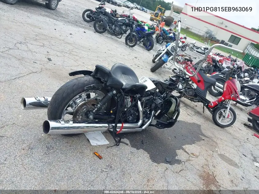 2014 Harley-Davidson Flhrse4 Cvo VIN: 1HD1PG815EB963069 Lot: 42424246