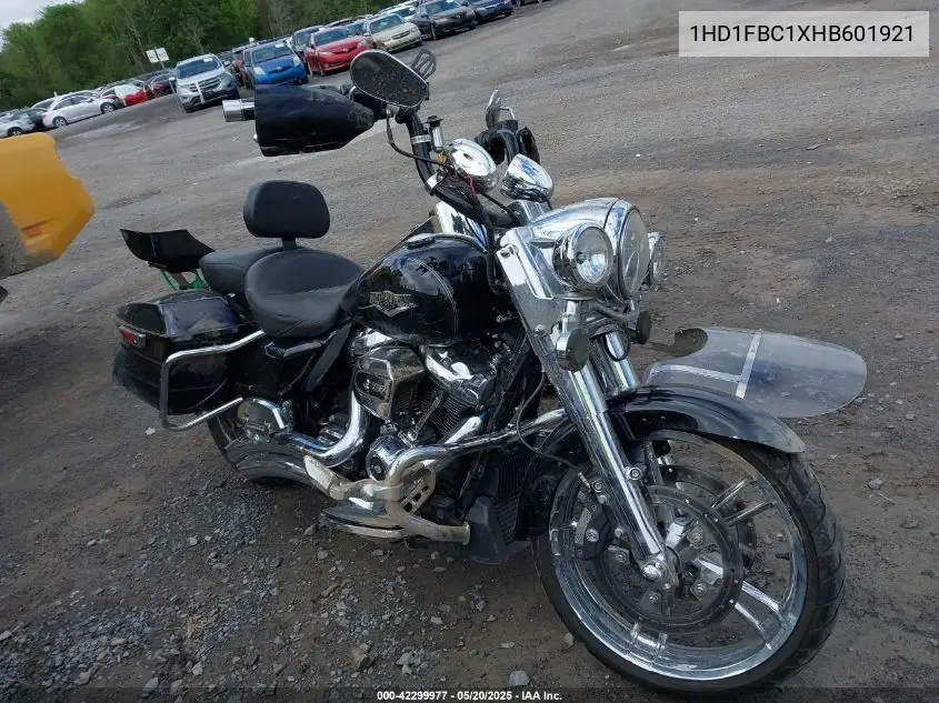2017 Harley-Davidson Flhr Road King VIN: 1HD1FBC1XHB601921 Lot: 42299977