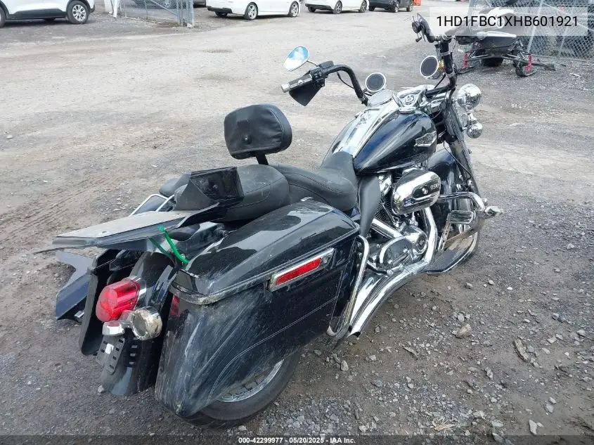 2017 Harley-Davidson Flhr Road King VIN: 1HD1FBC1XHB601921 Lot: 42299977