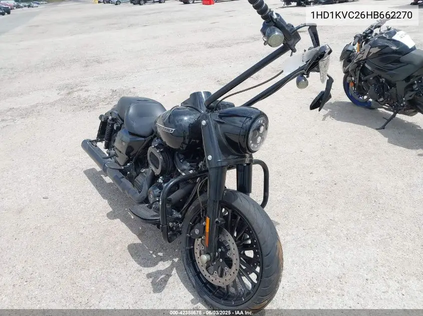 2017 Harley-Davidson Flhrxs VIN: 1HD1KVC26HB662270 Lot: 42388678