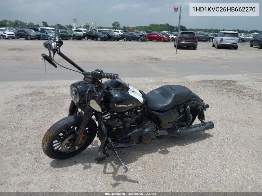 2017 Harley-Davidson Flhrxs VIN: 1HD1KVC26HB662270 Lot: 42388678