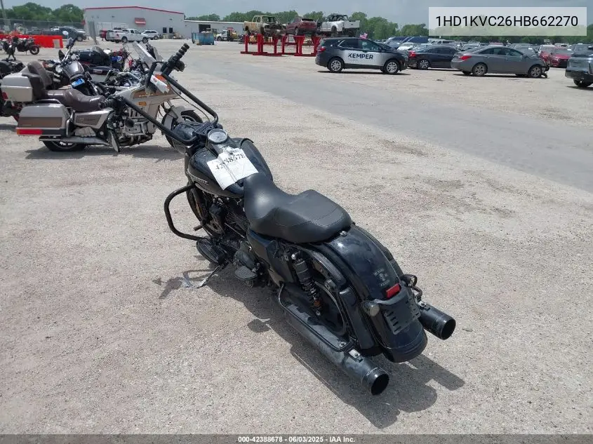 2017 Harley-Davidson Flhrxs VIN: 1HD1KVC26HB662270 Lot: 42388678