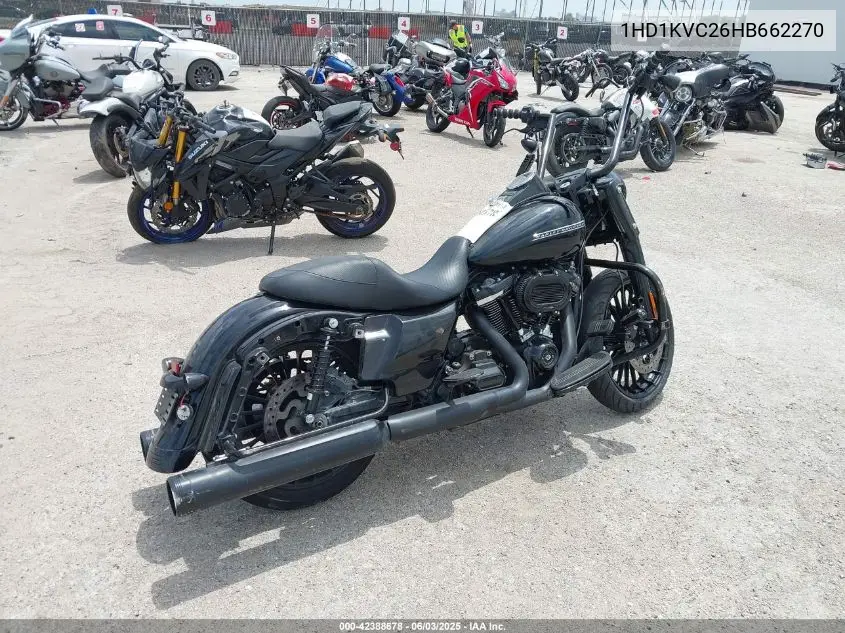 2017 Harley-Davidson Flhrxs VIN: 1HD1KVC26HB662270 Lot: 42388678