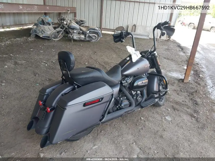 2017 Harley-Davidson Flhrxs VIN: 1HD1KVC29HB667592 Lot: 42553699