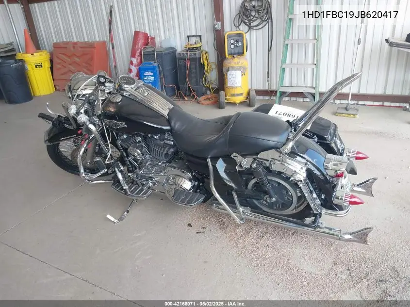 2018 Harley-Davidson Flhr Road King VIN: 1HD1FBC19JB620417 Lot: 42168071