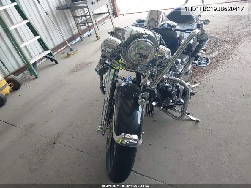 2018 Harley-Davidson Flhr Road King VIN: 1HD1FBC19JB620417 Lot: 42168071