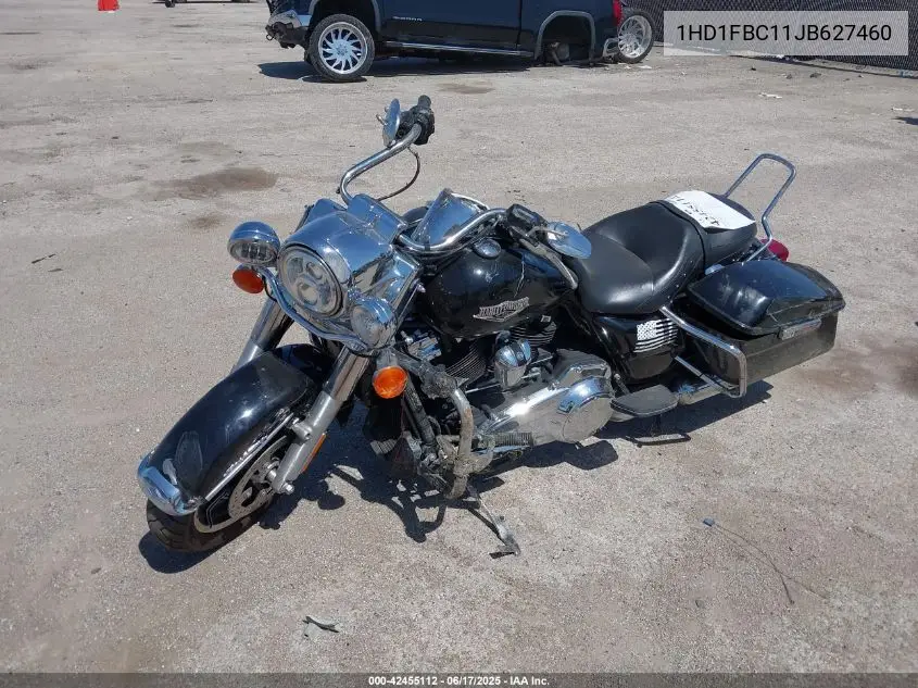 2018 Harley-Davidson Flhr Road King VIN: 1HD1FBC11JB627460 Lot: 42455112