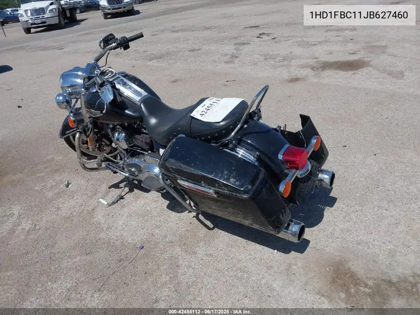2018 Harley-Davidson Flhr Road King VIN: 1HD1FBC11JB627460 Lot: 42455112
