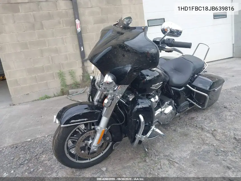 2018 Harley-Davidson Flhr Road King VIN: 1HD1FBC18JB639816 Lot: 42603999