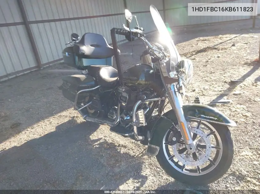 2019 Harley-Davidson Flhr VIN: 1HD1FBC16KB611823 Lot: 42048687