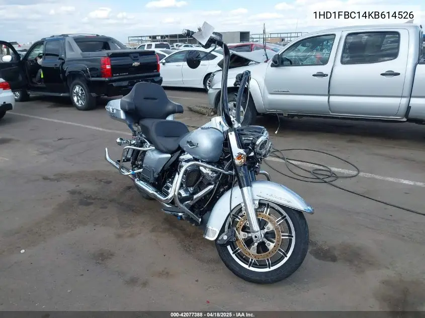 2019 Harley-Davidson Flhr VIN: 1HD1FBC14KB614526 Lot: 42077388