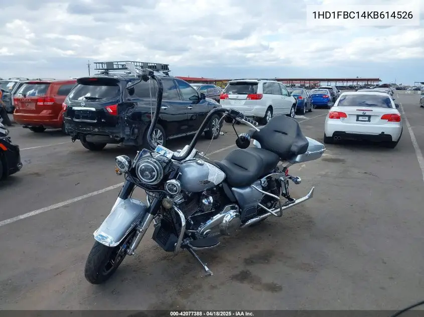 2019 Harley-Davidson Flhr VIN: 1HD1FBC14KB614526 Lot: 42077388