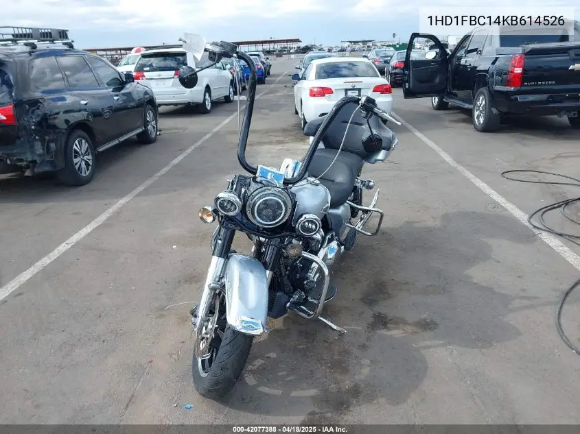 2019 Harley-Davidson Flhr VIN: 1HD1FBC14KB614526 Lot: 42077388