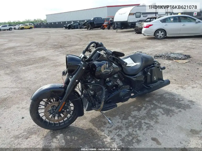 2019 Harley-Davidson Flhrxs VIN: 1HD1KVP16KB621078 Lot: 42109668