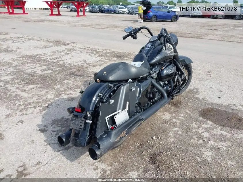 2019 Harley-Davidson Flhrxs VIN: 1HD1KVP16KB621078 Lot: 42109668