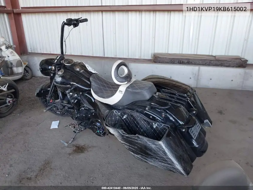 2019 Harley-Davidson Flhrxs VIN: 1HD1KVP19KB615002 Lot: 42410440