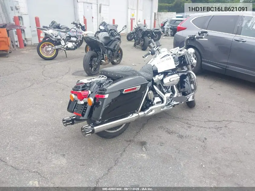 2020 Harley-Davidson Flhr VIN: 1HD1FBC16LB621091 Lot: 42507484