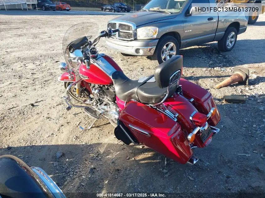 2021 Harley-Davidson Flhr VIN: 1HD1FBC13MB613709 Lot: 41814667