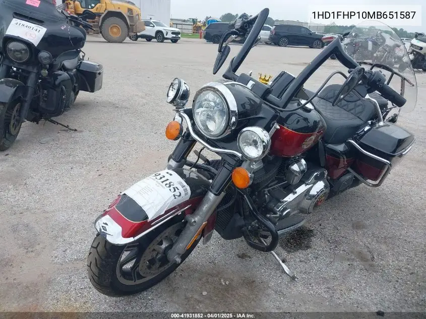 2021 Harley-Davidson Flhp VIN: 1HD1FHP10MB651587 Lot: 41931852