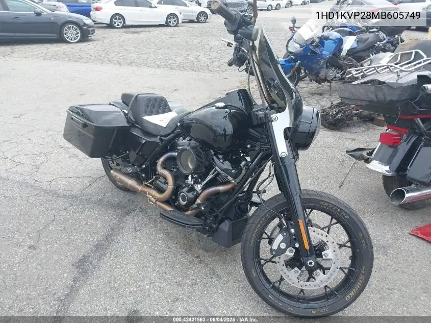 2021 Harley-Davidson Flhrxs VIN: 1HD1KVP28MB605749 Lot: 42421563