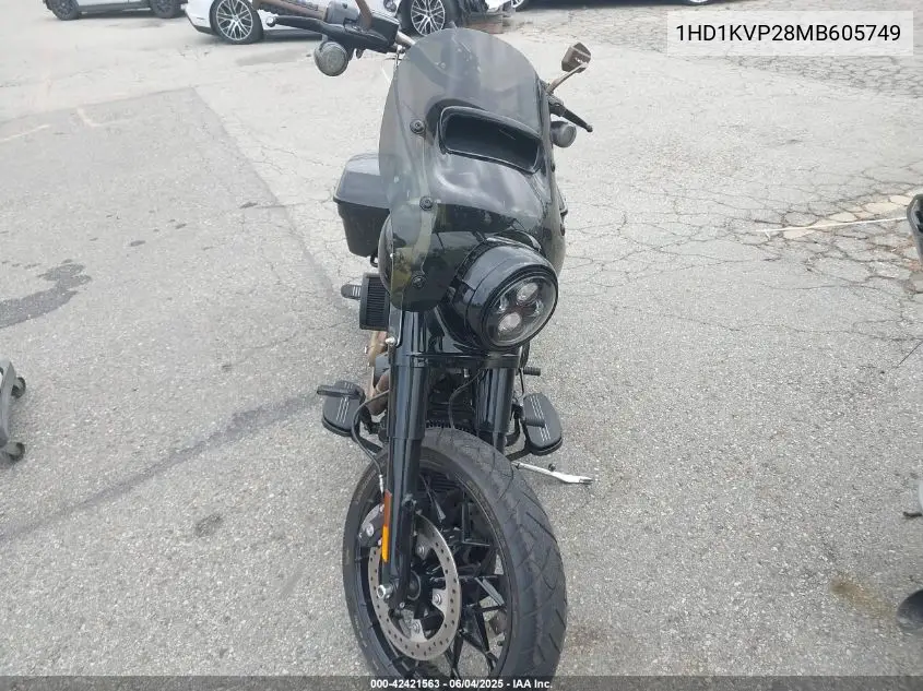 2021 Harley-Davidson Flhrxs VIN: 1HD1KVP28MB605749 Lot: 42421563