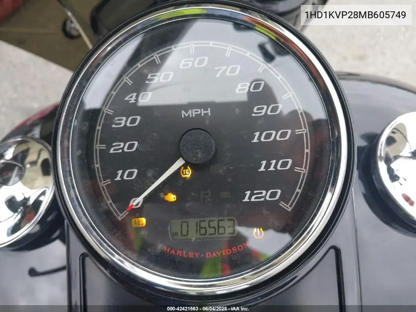 2021 Harley-Davidson Flhrxs VIN: 1HD1KVP28MB605749 Lot: 42421563