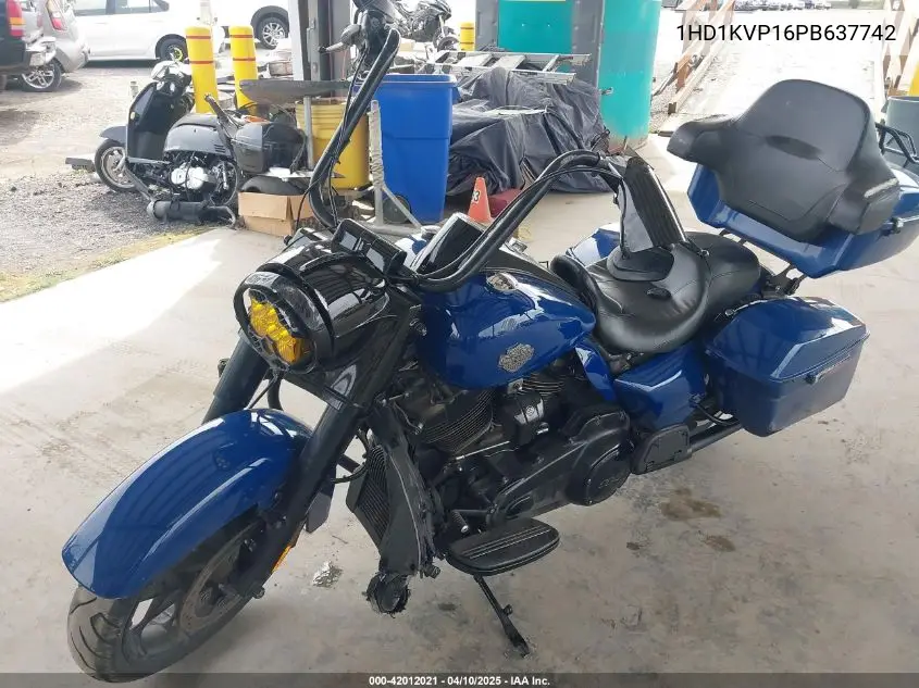 2023 Harley-Davidson Flhrxs VIN: 1HD1KVP16PB637742 Lot: 42012021