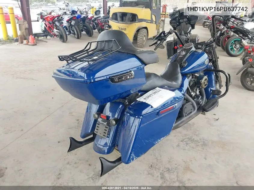 2023 Harley-Davidson Flhrxs VIN: 1HD1KVP16PB637742 Lot: 42012021