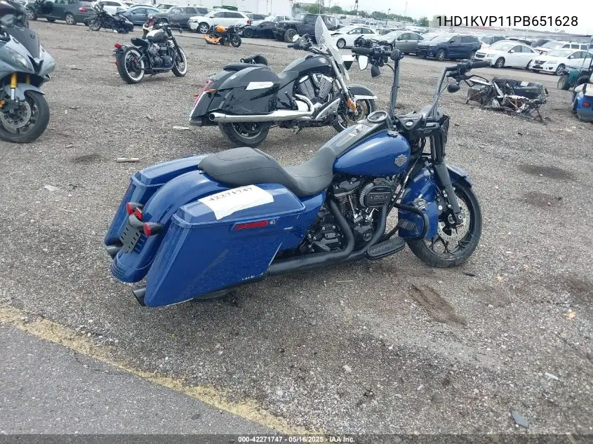2023 Harley-Davidson Flhrxs VIN: 1HD1KVP11PB651628 Lot: 42271747