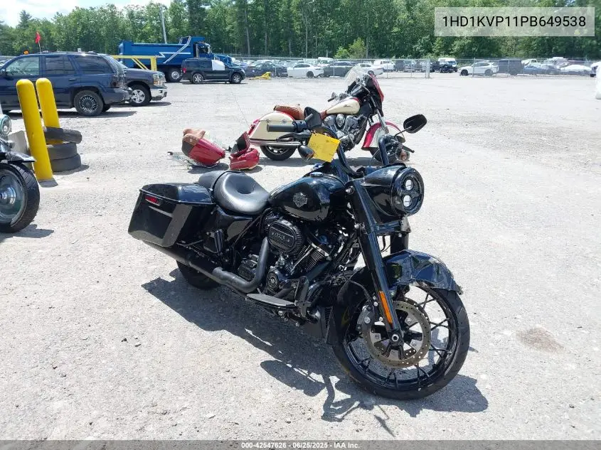 2023 Harley-Davidson Flhrxs VIN: 1HD1KVP11PB649538 Lot: 42547626
