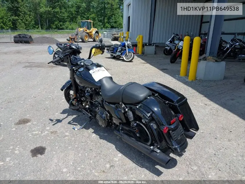 2023 Harley-Davidson Flhrxs VIN: 1HD1KVP11PB649538 Lot: 42547626