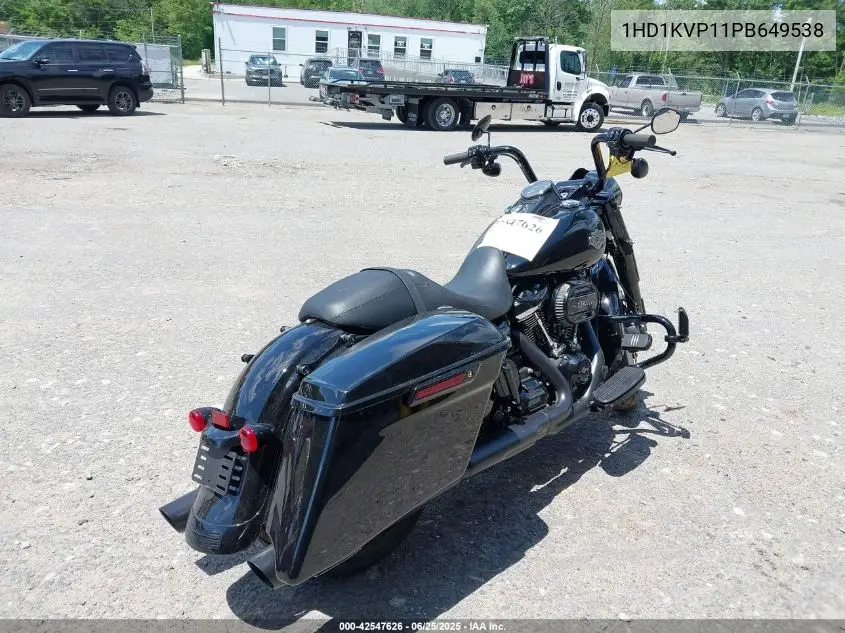2023 Harley-Davidson Flhrxs VIN: 1HD1KVP11PB649538 Lot: 42547626
