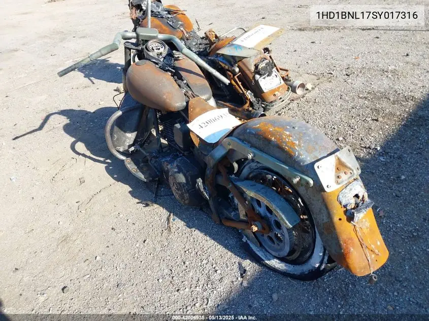 1995 Harley-Davidson Flstn VIN: 1HD1BNL17SY017316 Lot: 42006935