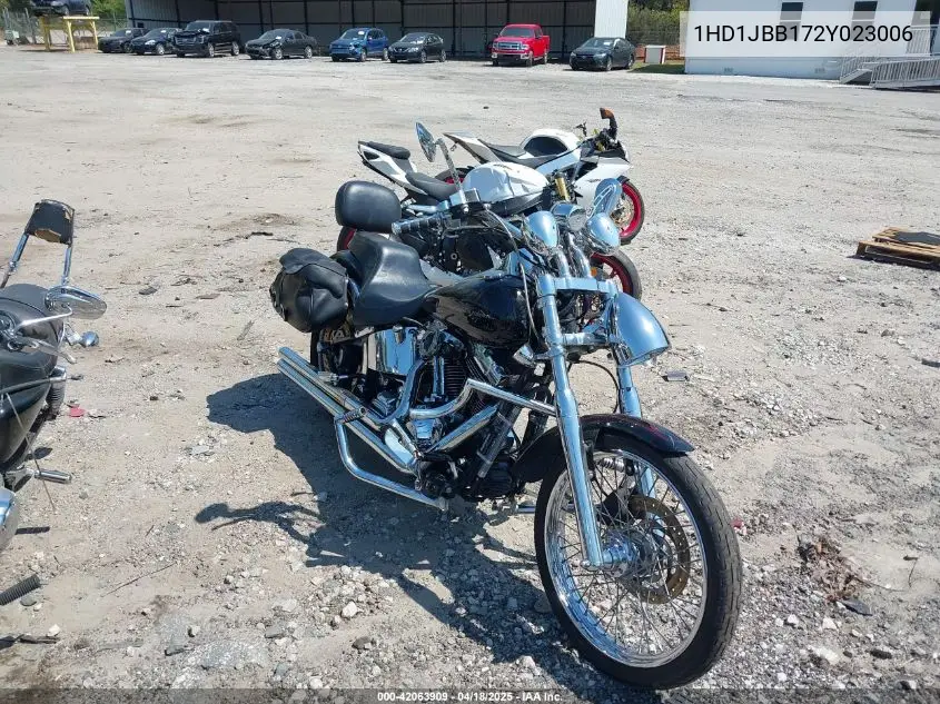 2002 Harley-Davidson Fxstdi VIN: 1HD1JBB172Y023006 Lot: 42063909