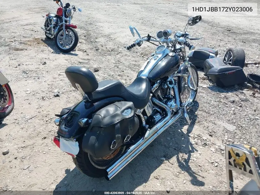 2002 Harley-Davidson Fxstdi VIN: 1HD1JBB172Y023006 Lot: 42063909