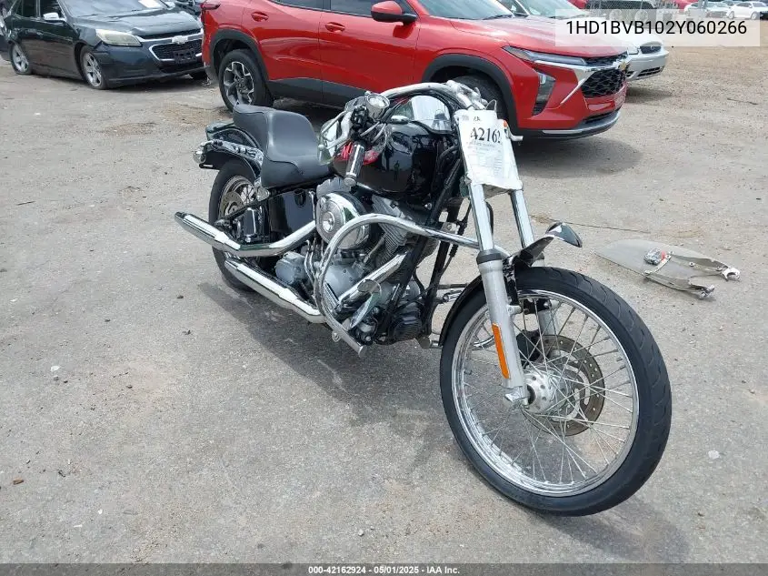 2002 Harley-Davidson Fxsti VIN: 1HD1BVB102Y060266 Lot: 42162924